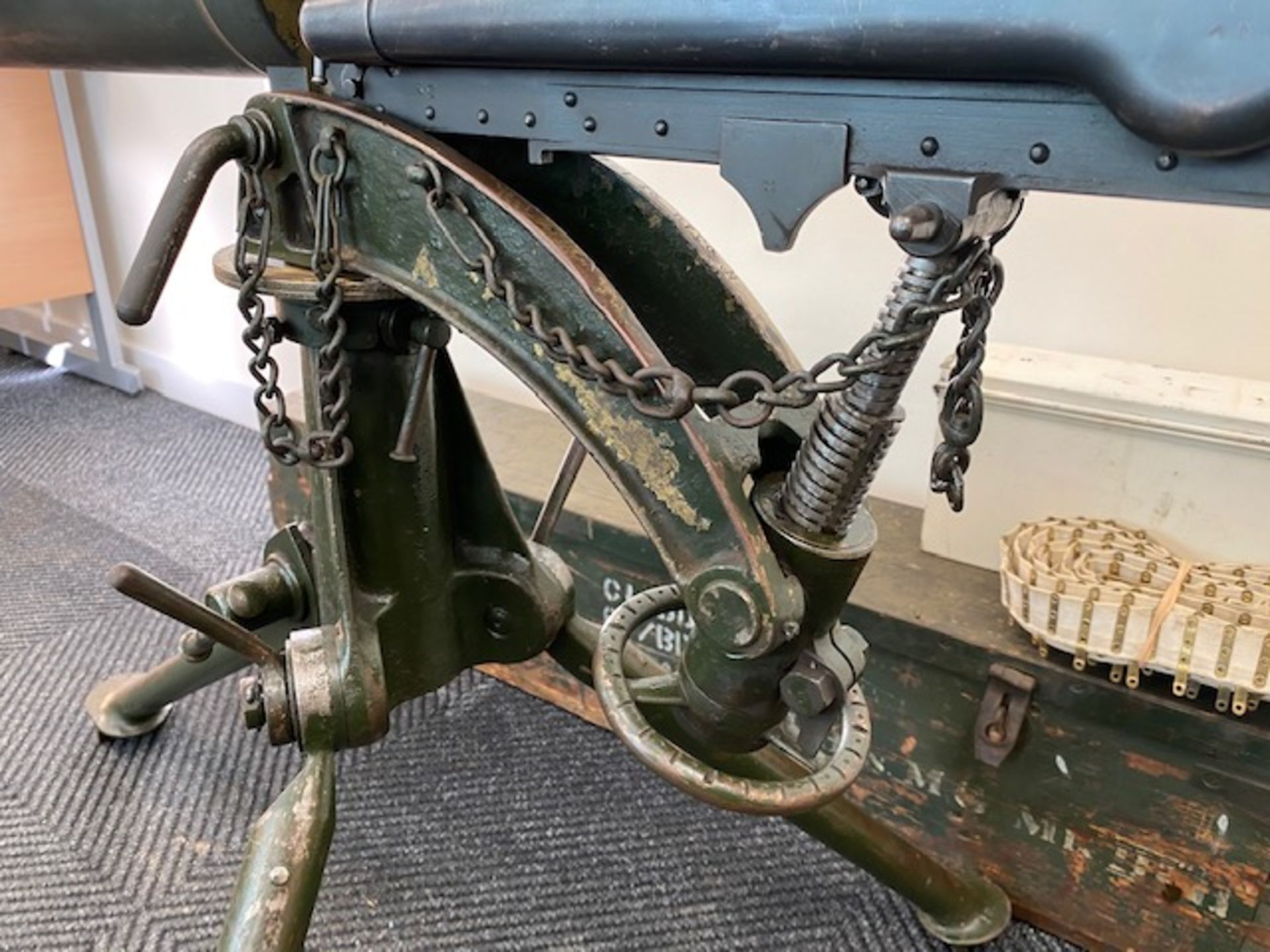 You are bidding on a Very Rare Vickers .303 machine gun, deactivated to current EU standards - Image 10 of 35