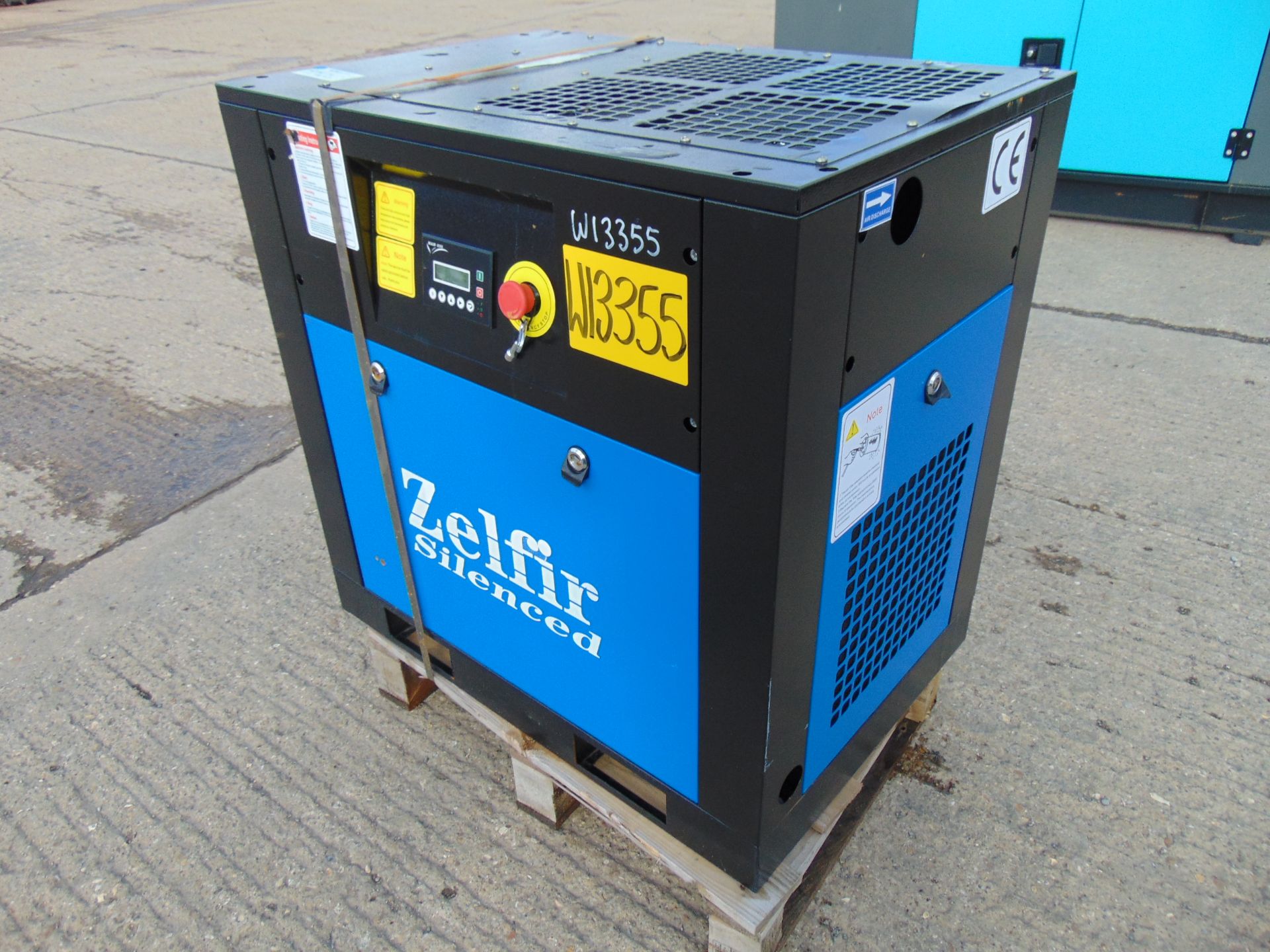 **NEW UNUSED** Zelfir 10HP silenced industrial rotary screw air compressor 3ph 11m3/Min - Image 3 of 11