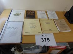 Selection of Military Manuals US & UK as Shown