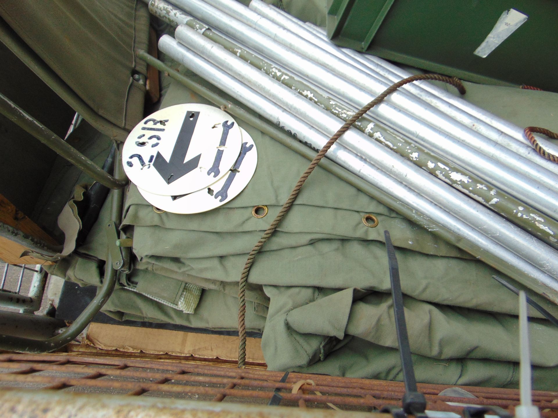 1 x Stillage Containing Shelter/Tent with poles fittings Etc - Image 3 of 6