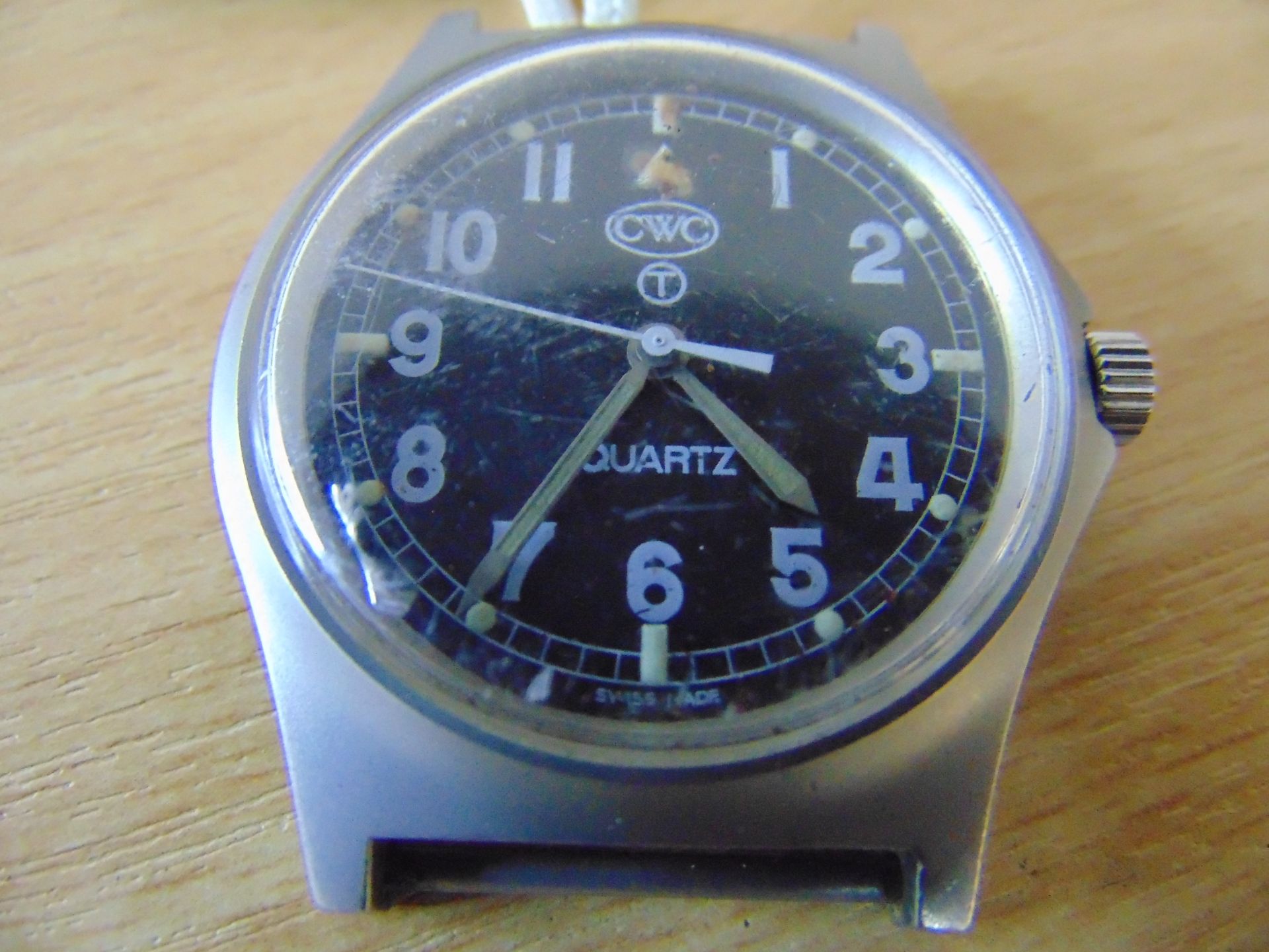 CWC 0552 ROYAL MARINES/ NAVY ISSUE SERVICE WATCH NATO MARKS DATE 1990 GULF WAR I - Image 5 of 6