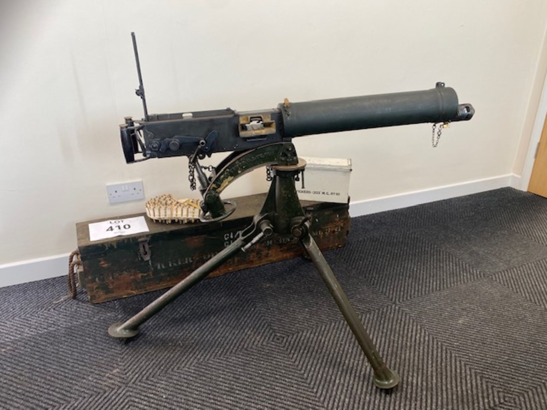 You are bidding on a Very Rare Vickers .303 machine gun, deactivated to current EU standards - Image 29 of 35