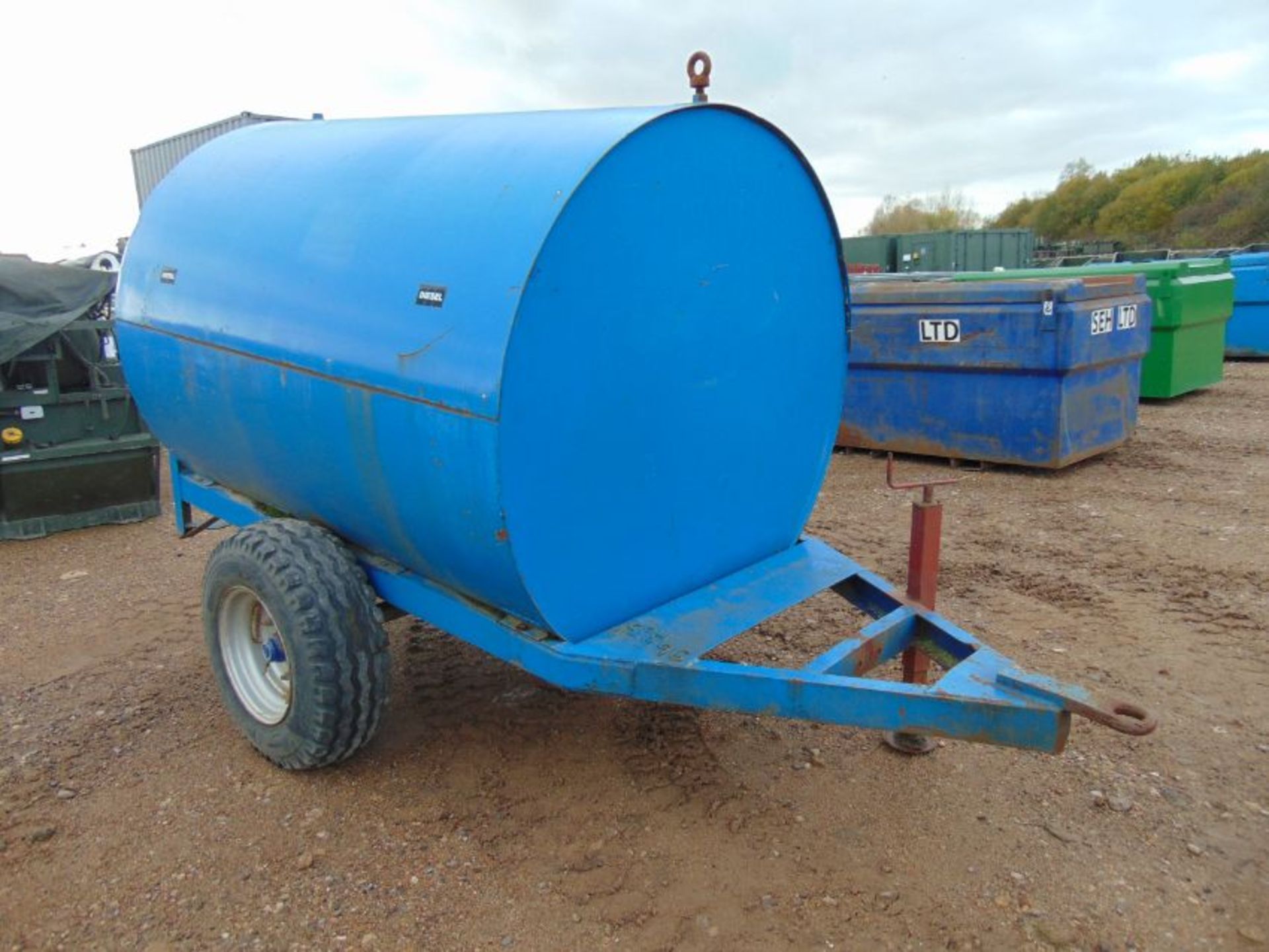 Trailer Engineering Single Axle 2140 Litre Towable Bunded Diesel Fuel Bowser