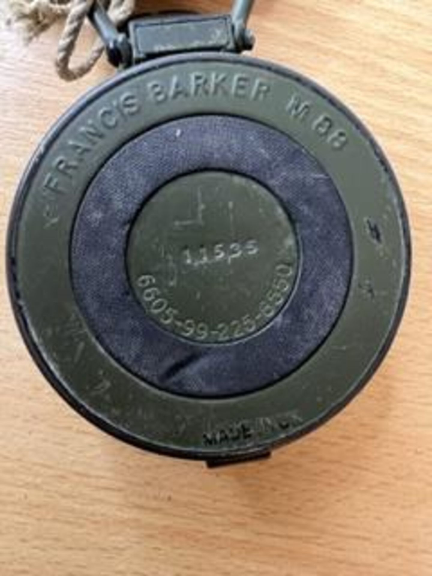 UNISSUED FRANCIS BAKER BRITISH ARMY PRISMATIC COMPASS NATO MARKS IN MILS - Image 7 of 7