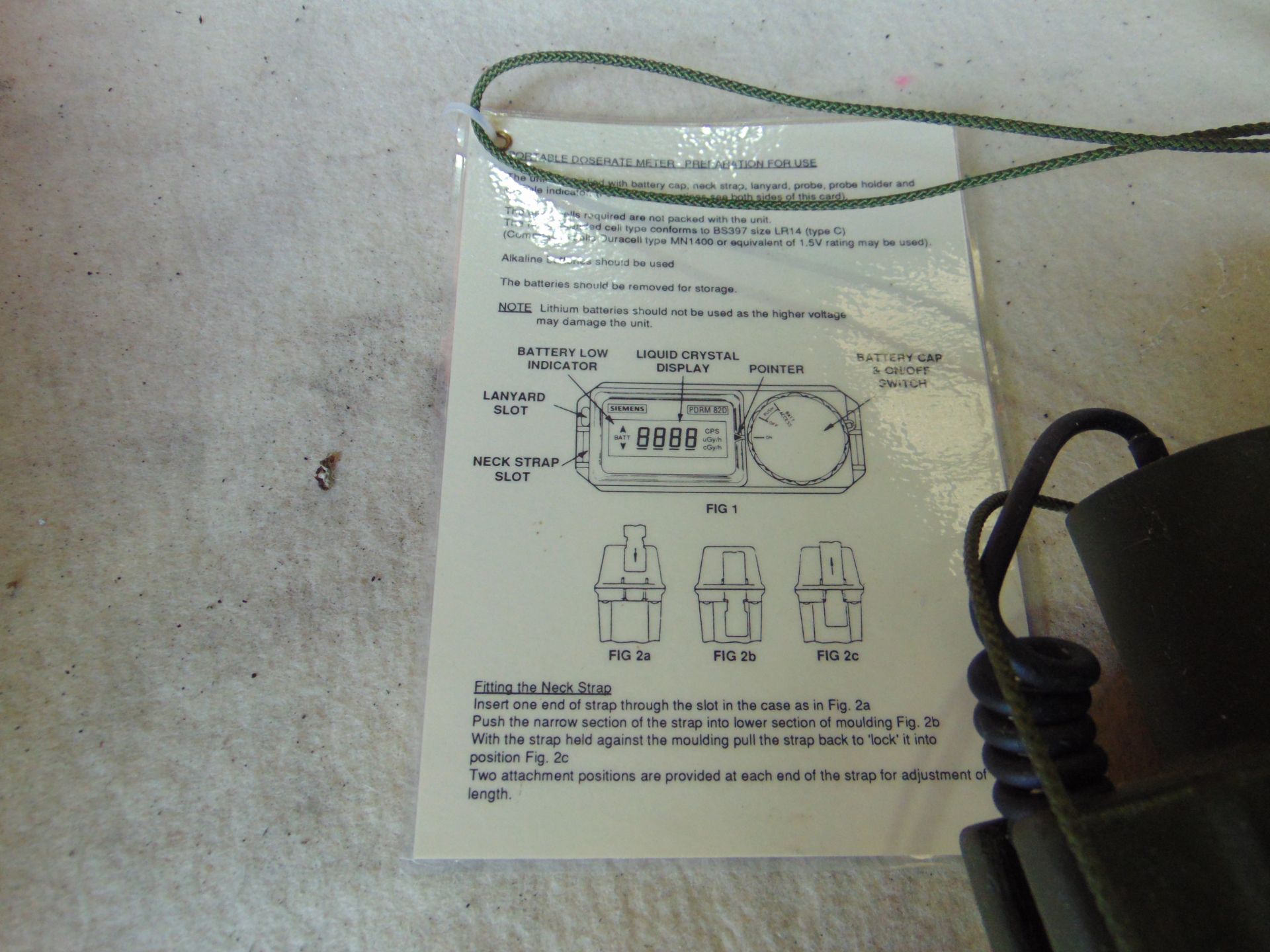 Portable Radiation Detector Dose meter - Image 5 of 8
