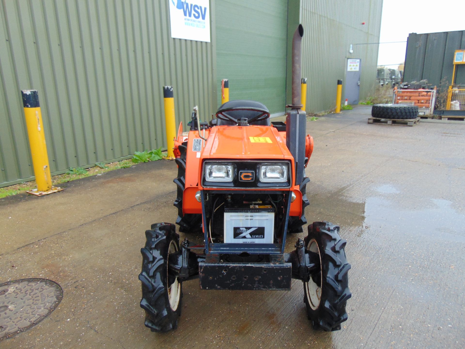 Hinomoto C174 4x4 Diesel Compact Tractor c/w Rotovator ONLY 492 HOURS! - Image 2 of 25