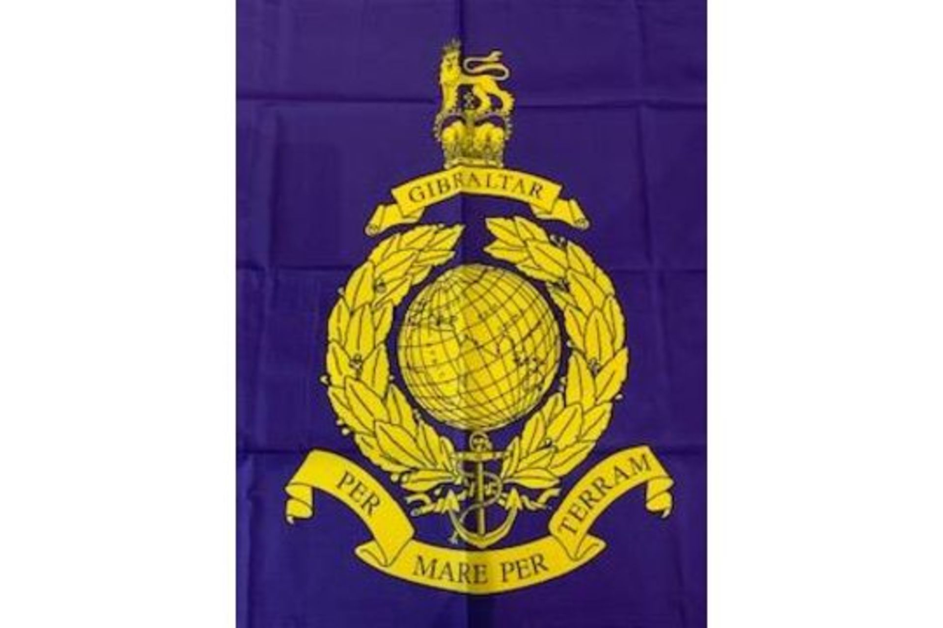 40 COMMANDO ROYAL MARINES FLAG - 5FT X 3FT - WITH METAL EYELETS - Image 3 of 5