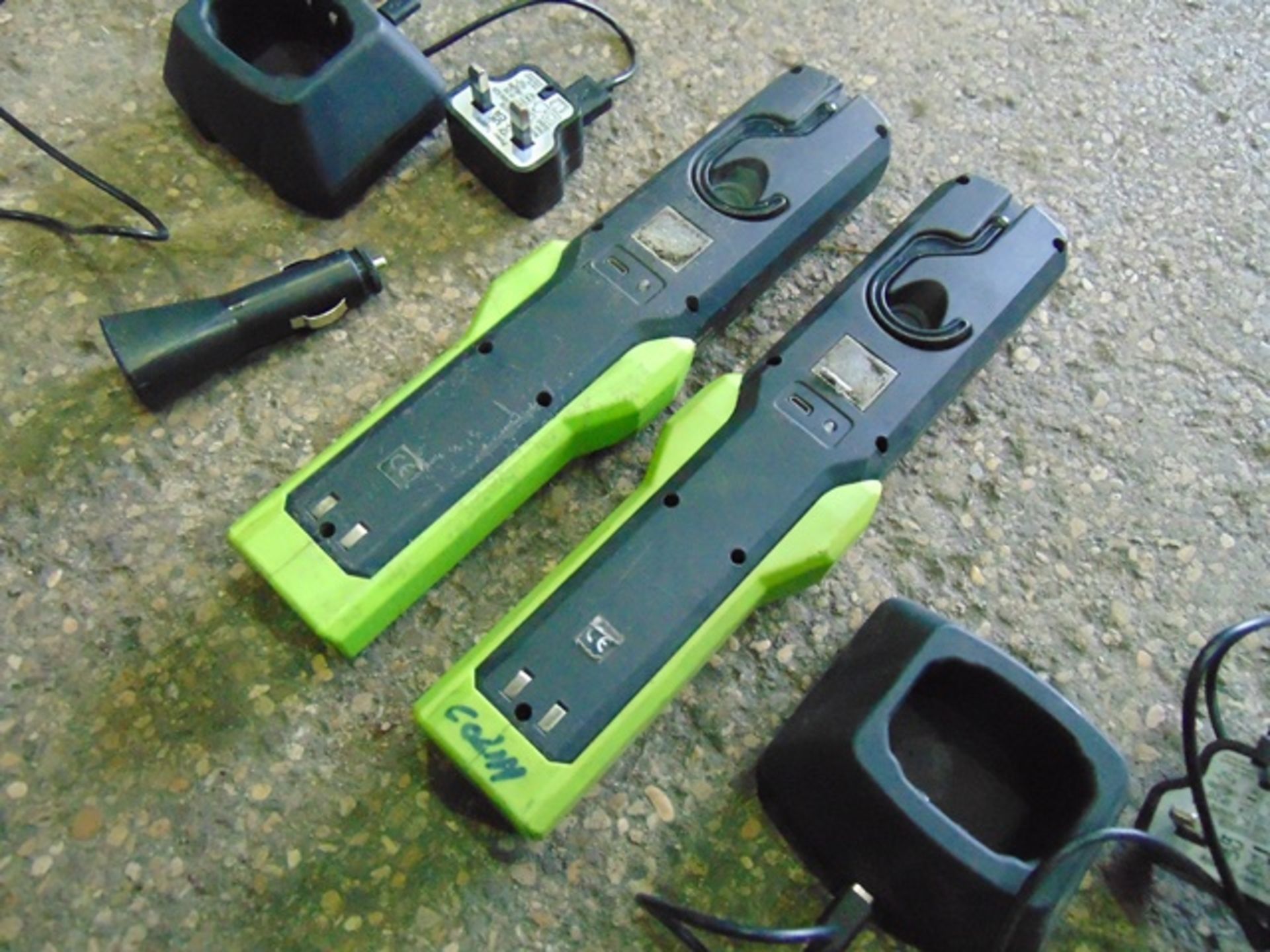 2 x Electralight LED Work Light Cordless Inspection Torches C/W Chargers - Image 4 of 4