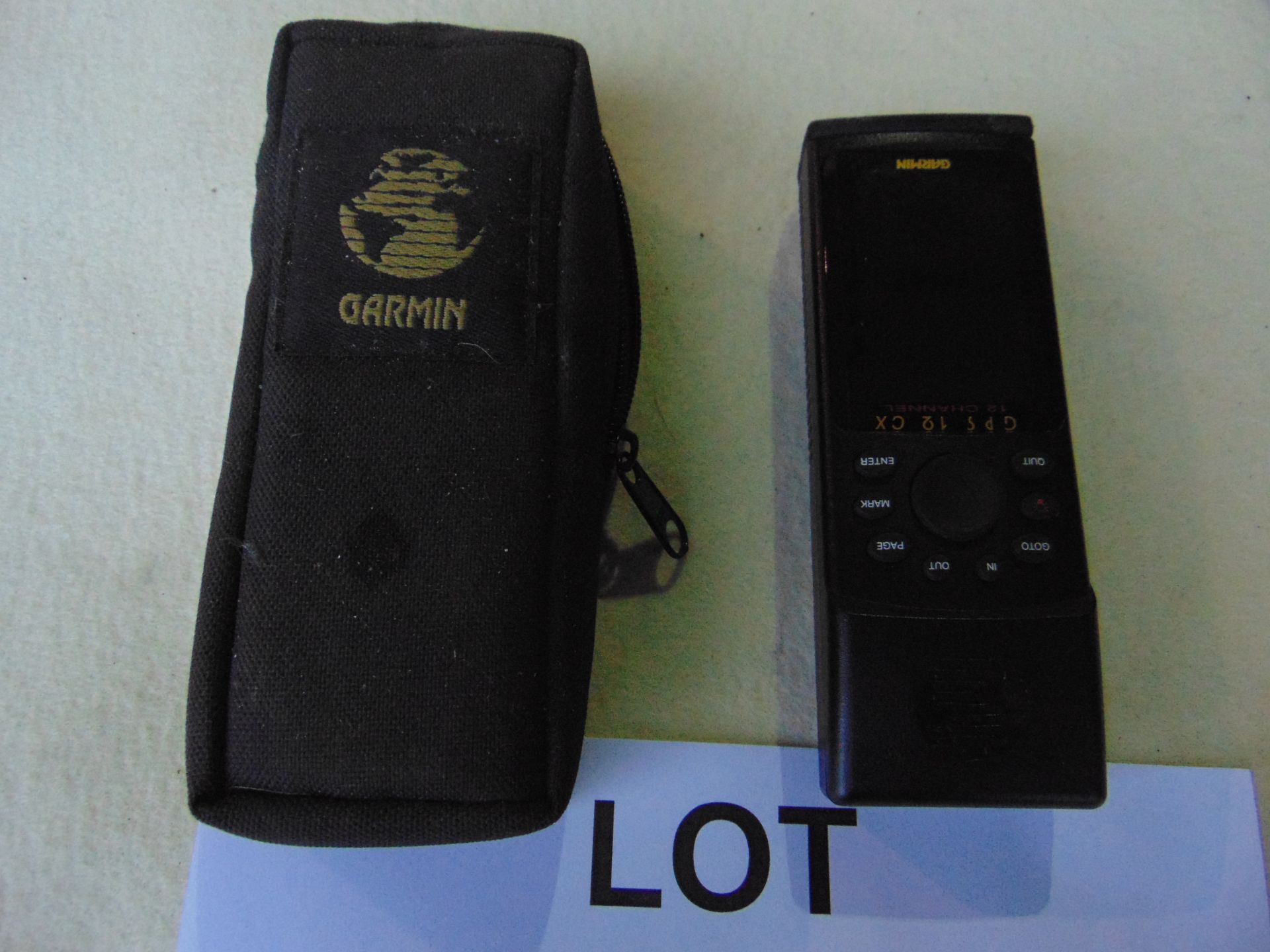 Garmin GPS 12 CX from UK MOD - Bild 2 aus 2