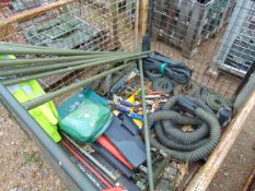 Tools, Camo Net Poles, Ratchets & Straps, First Aid Kits, Exhaust Disposal Hose etc