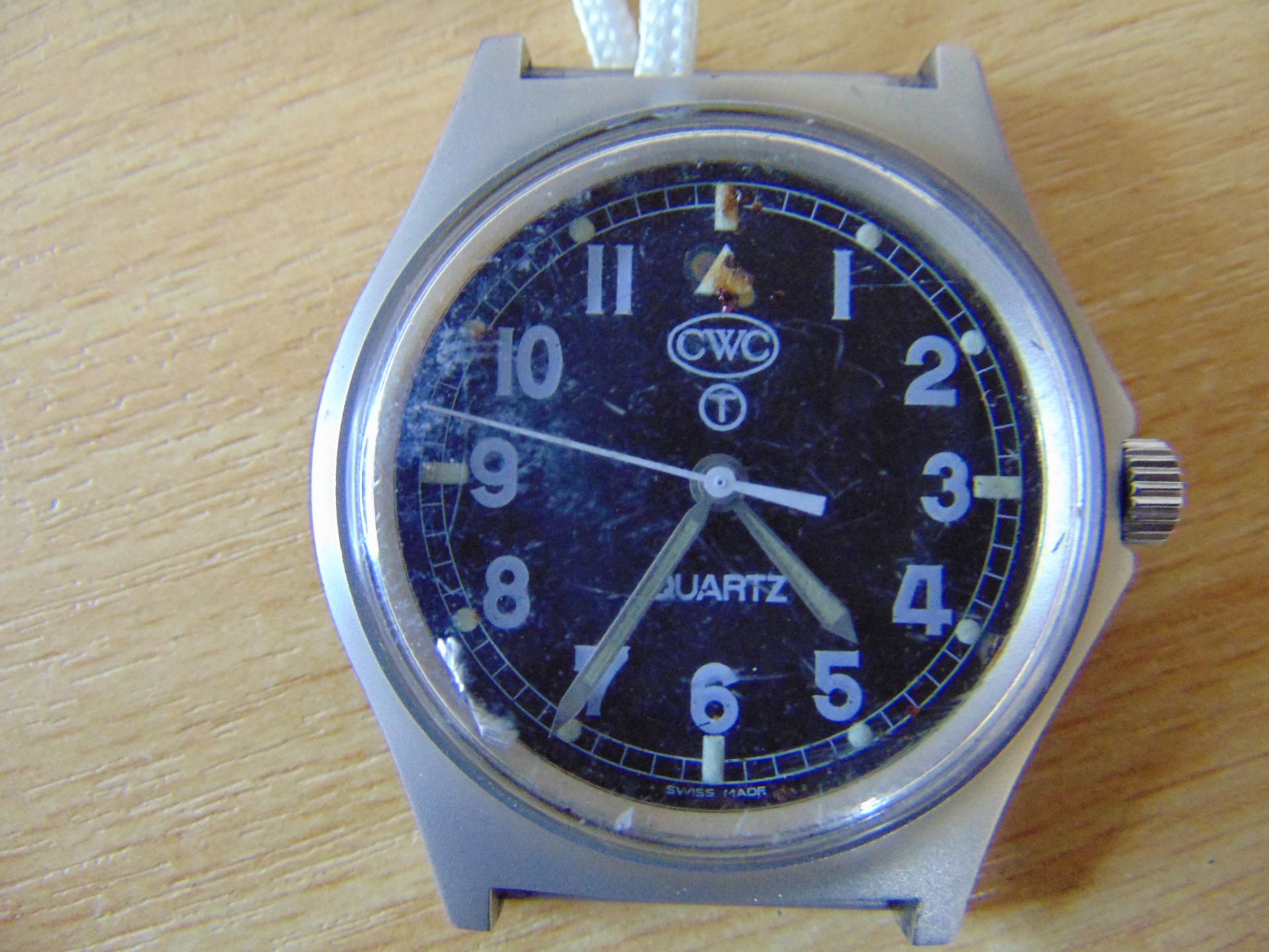 CWC 0552 ROYAL MARINES/ NAVY ISSUE SERVICE WATCH NATO MARKS DATE 1990 GULF WAR I - Image 2 of 6