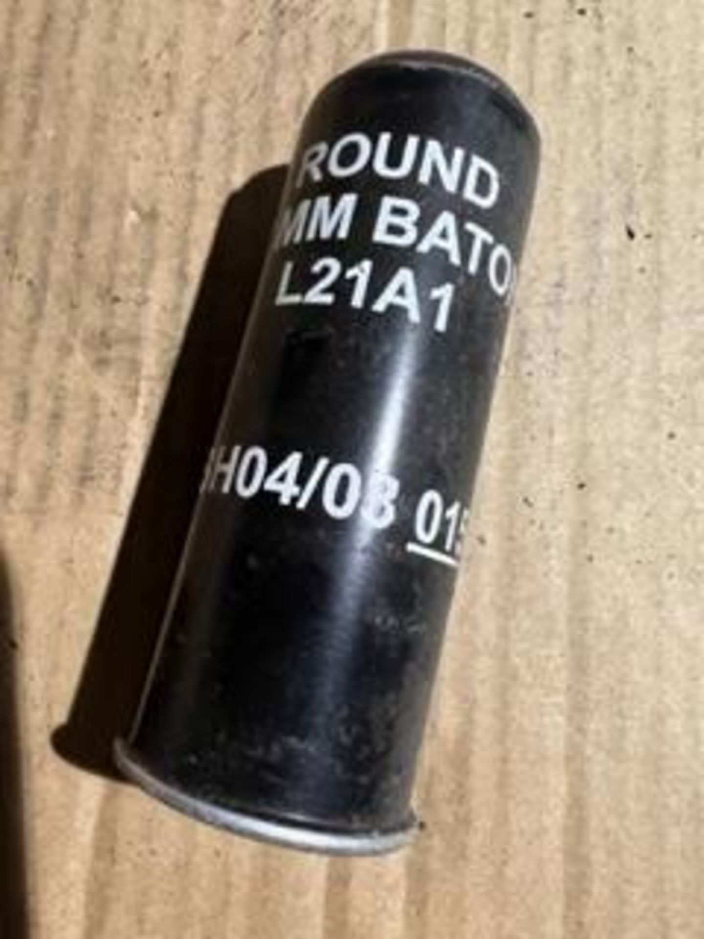 5 x Inert L12A1 37 MM Rubber Baton Rounds - Image 3 of 5