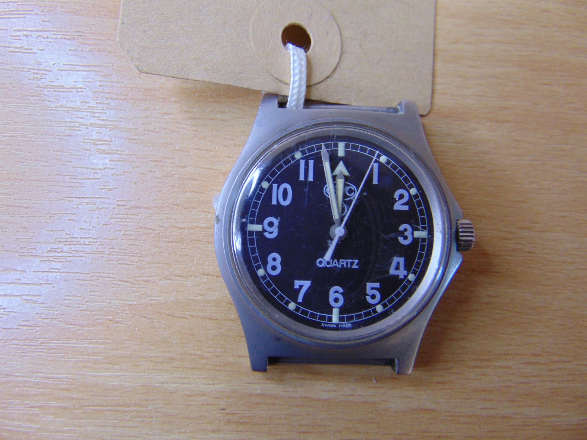 CWC 0552 R Marines / Navy Issue Service Watch, Nato Marks, Date 1990 Gulf War 1 - Image 2 of 4