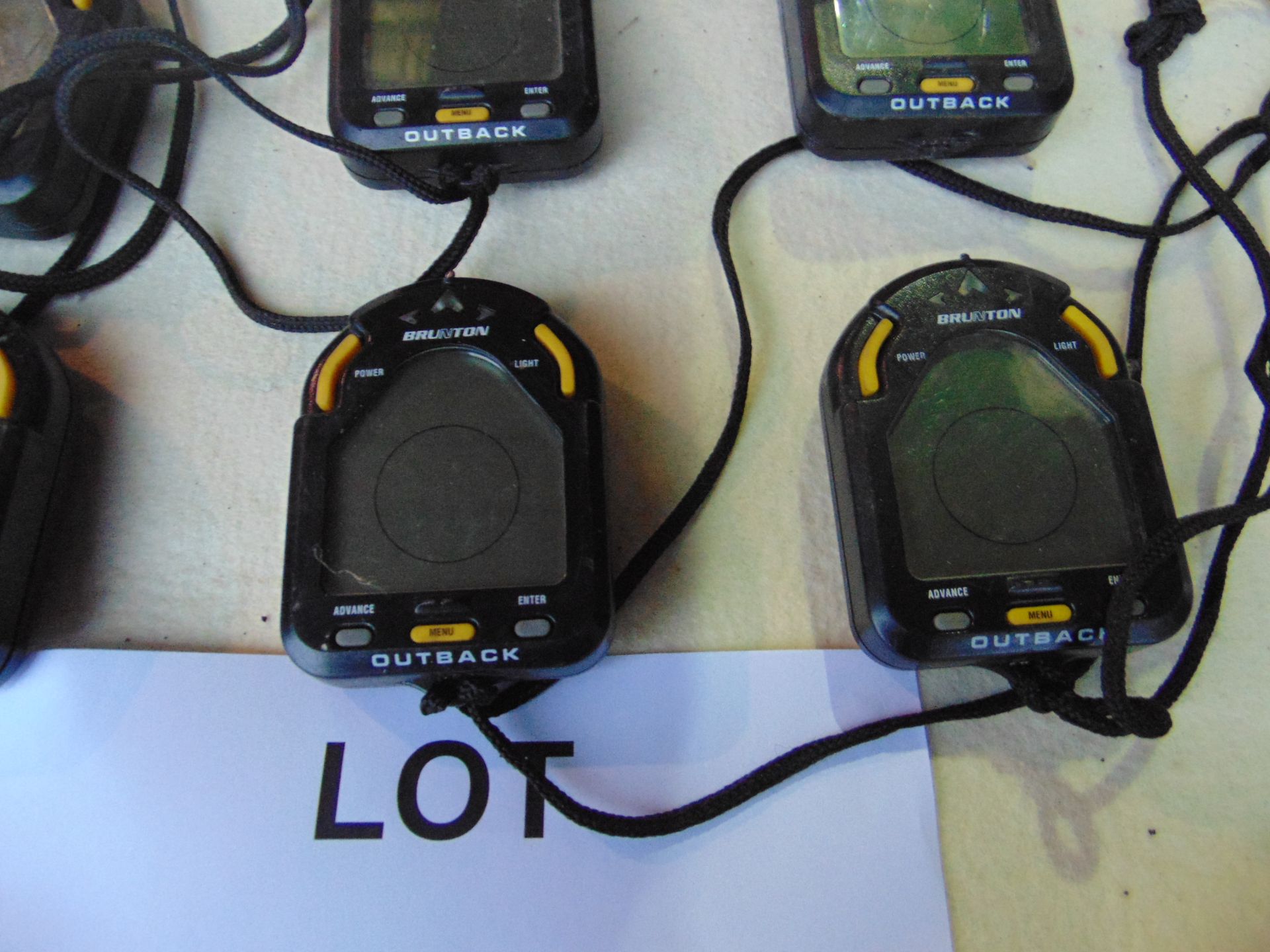 6 x Brunton Outback Digital Compass from British Army - Image 2 of 3