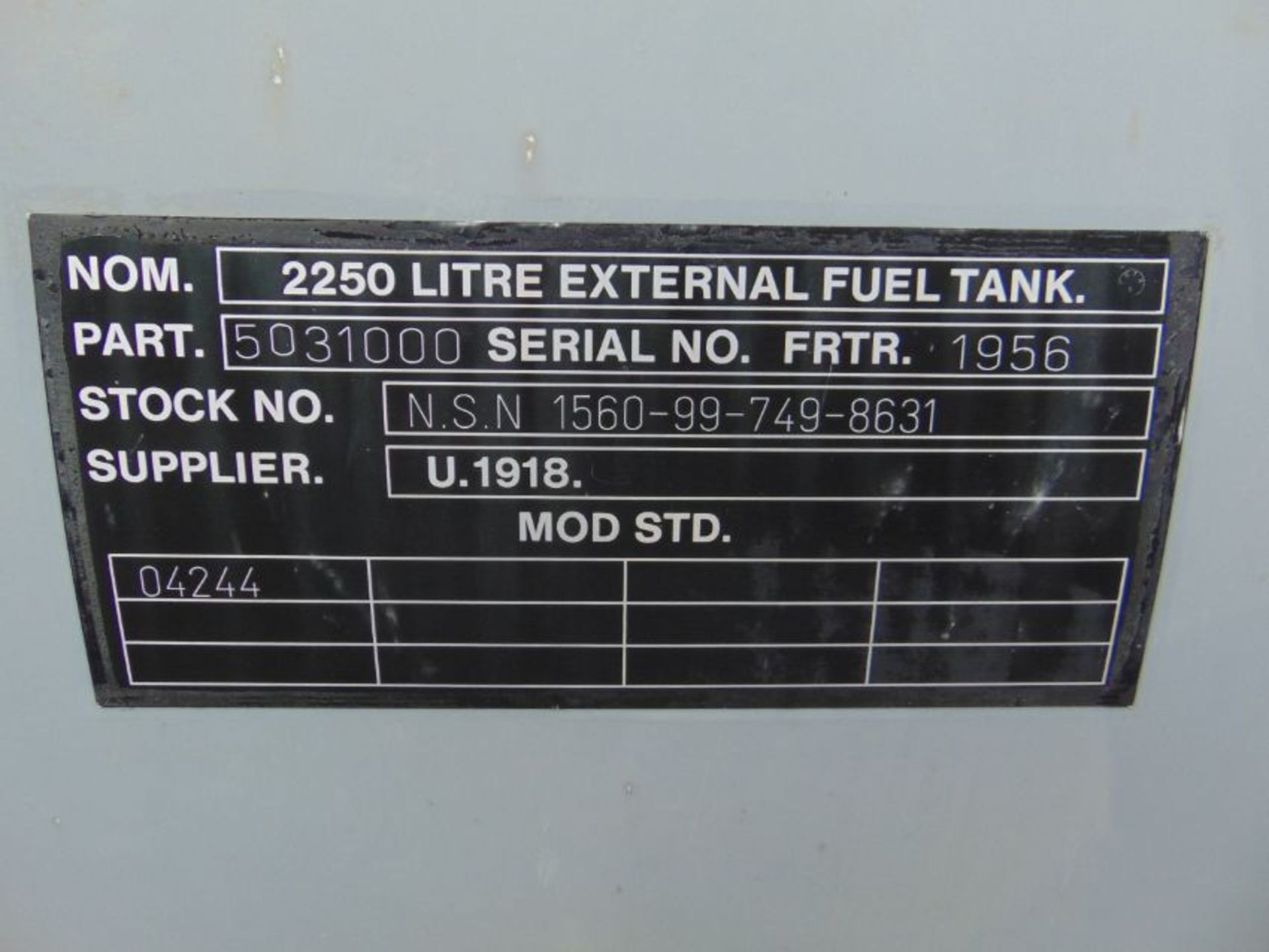 Tornado Strategic Bomber 2250 litre external fuel tank, Drop tank - Image 7 of 10