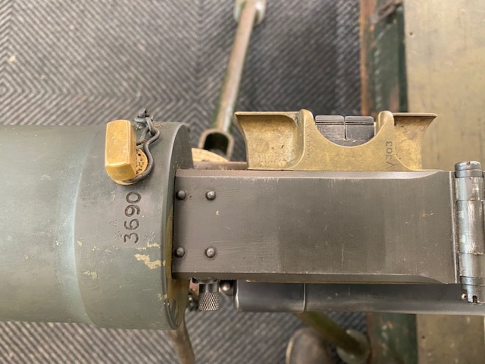 You are bidding on a Very Rare Vickers .303 machine gun, deactivated to current EU standards - Image 6 of 35