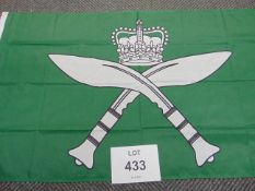 Royal Gurkhas Flag with Brass Eyelets 5ft x 3ft