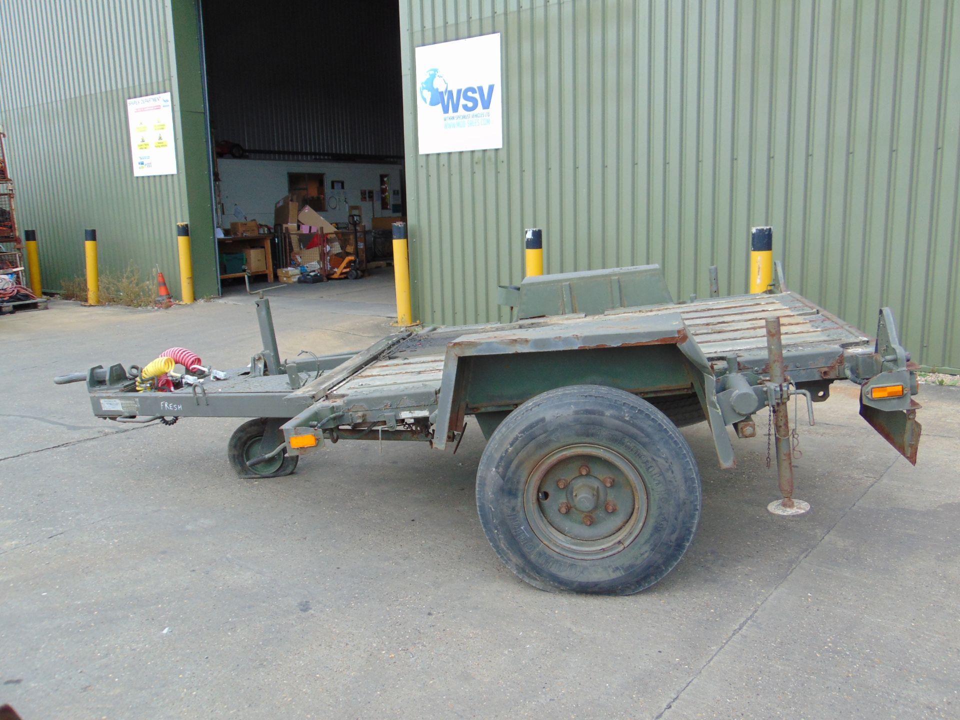 Reynolds Boughton Flat Bed 2.5t Cargo Trailer - Image 4 of 12