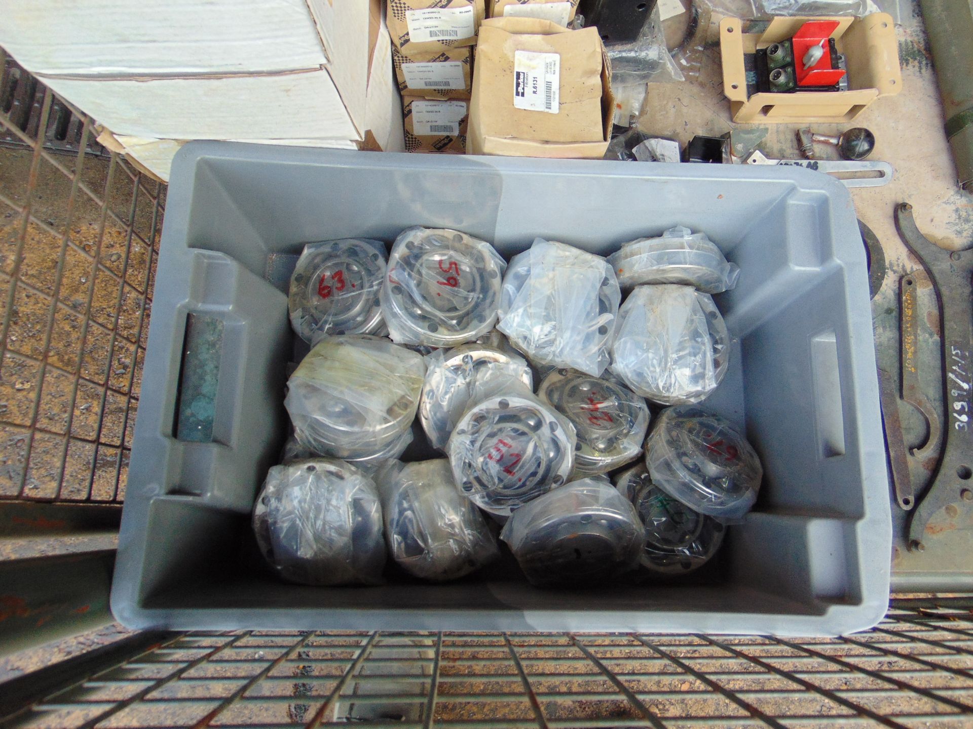 1 x Stillage of Tools, Bearings, Mirrors Filters etc - Image 5 of 8