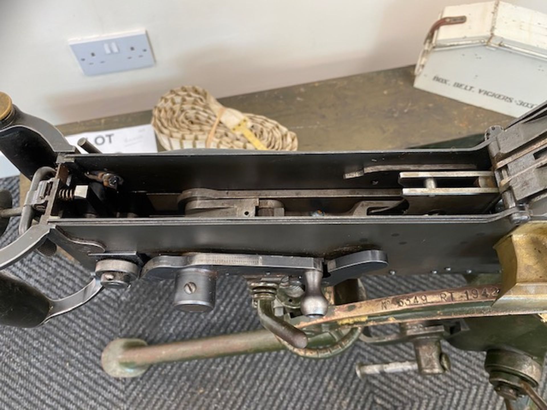 You are bidding on a Very Rare Vickers .303 machine gun, deactivated to current EU standards - Image 32 of 35