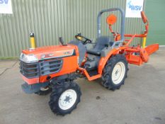 Kubota Granbia GB16 4x4 Diesel Compact Tractor c/w Rotovator ONLY 467 HOURS!
