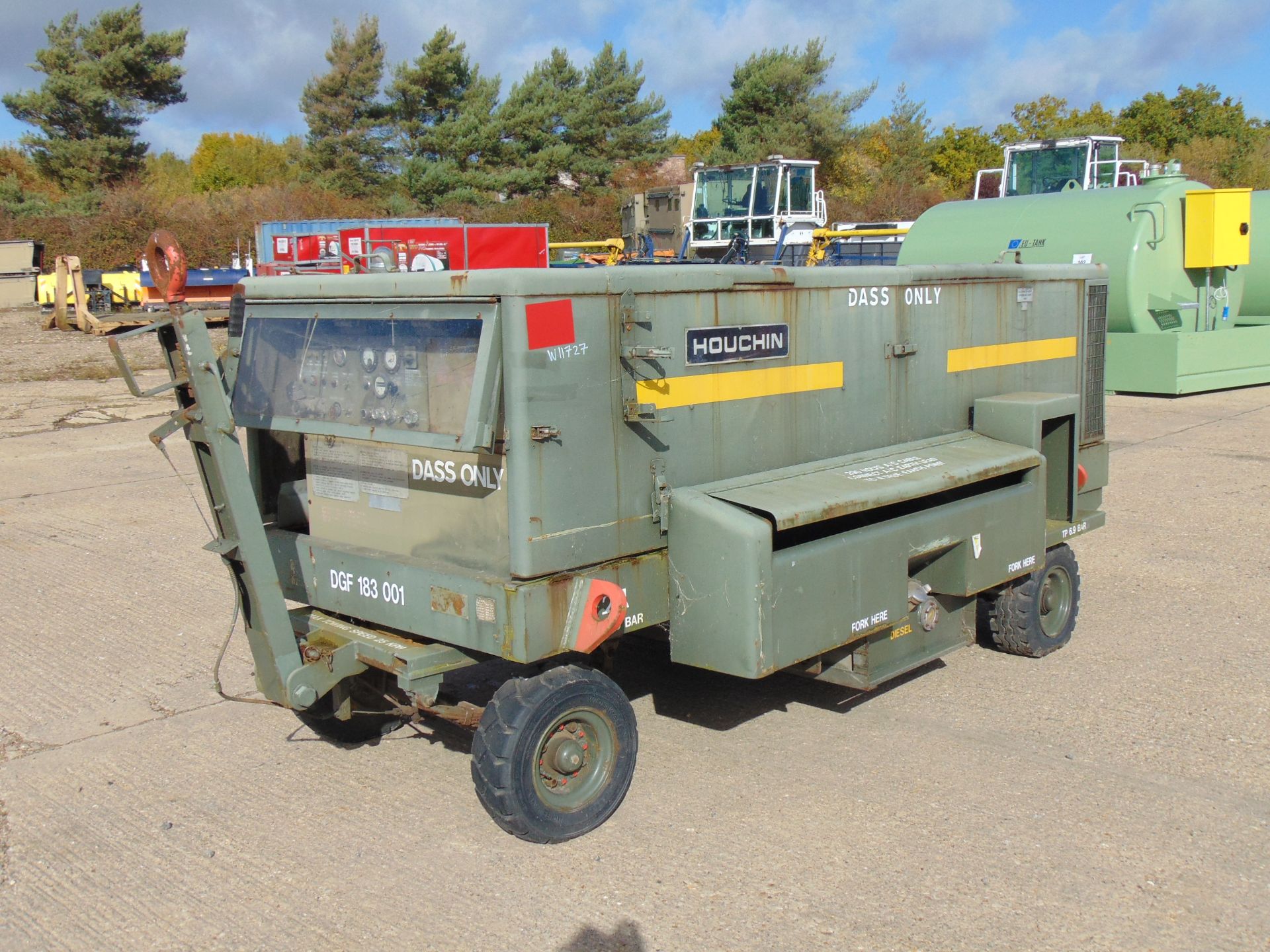 Houchin Twin Axle 60 KVA 48KW Aircraft Ground Power Unit c/w Cummins Engine - Image 2 of 17