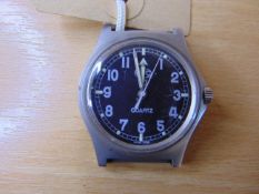CWC 0552 R Marines / Navy Issue Service Watch, Nato Marks, Date 1990 Gulf War 1