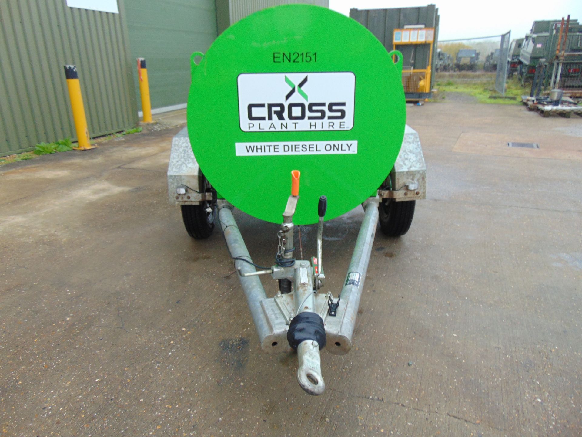 Cross Plant Single Axle 1000 Litre Towable Bunded Fuel Bowser - Bild 2 aus 19