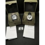 X2 AVI-8 timepieces - Blakeslee chronograph command pilot, model no. AV-4077-01 case size 43mm,