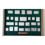 The Stamps of Royalty cased set, comprising twenty-five silver stamps to commemorate the Silver Jubi