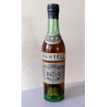 A 1940s J & E Martell Old Pale Cognac, three stars, 25.5 cm