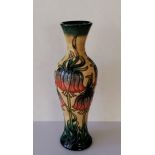 A Moorcroft 'Crown Imperial' vase, 1997, designed by Rachel Bishop, no. 323/600, with 'WM' monogram,