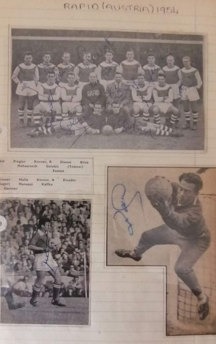 An album of international football teams with autographs to include the Hungarian 'Mighty Magyars' 1 - Bild 8 aus 15