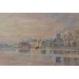 Philip Poyser (British 1912-1988): 'ISLEWORTH' , watercolour with body colour