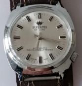 A Superoma De Lux mens antimagnetic electronically tested watch