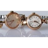 Two ladies Omega wristwatches