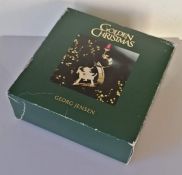 A Georg Jensen Christmas 2002 decoration in original box