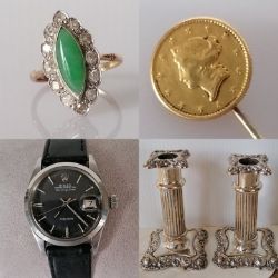 Jewellery, Silver, Watches, Pens & Collectibles