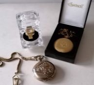 Two novelty pocket watches and a novelty ring (3)