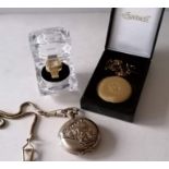 Two novelty pocket watches and a novelty ring (3)