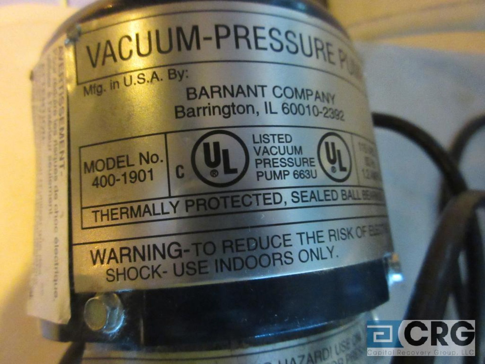 Vac Pressure Pumps - Image 3 of 5