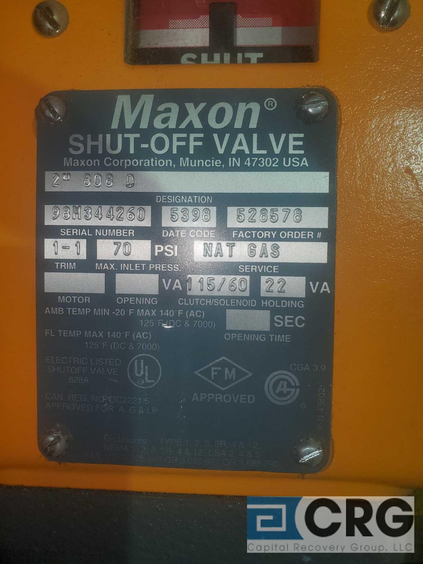 Automatic Shut Off Valve - Image 4 of 4