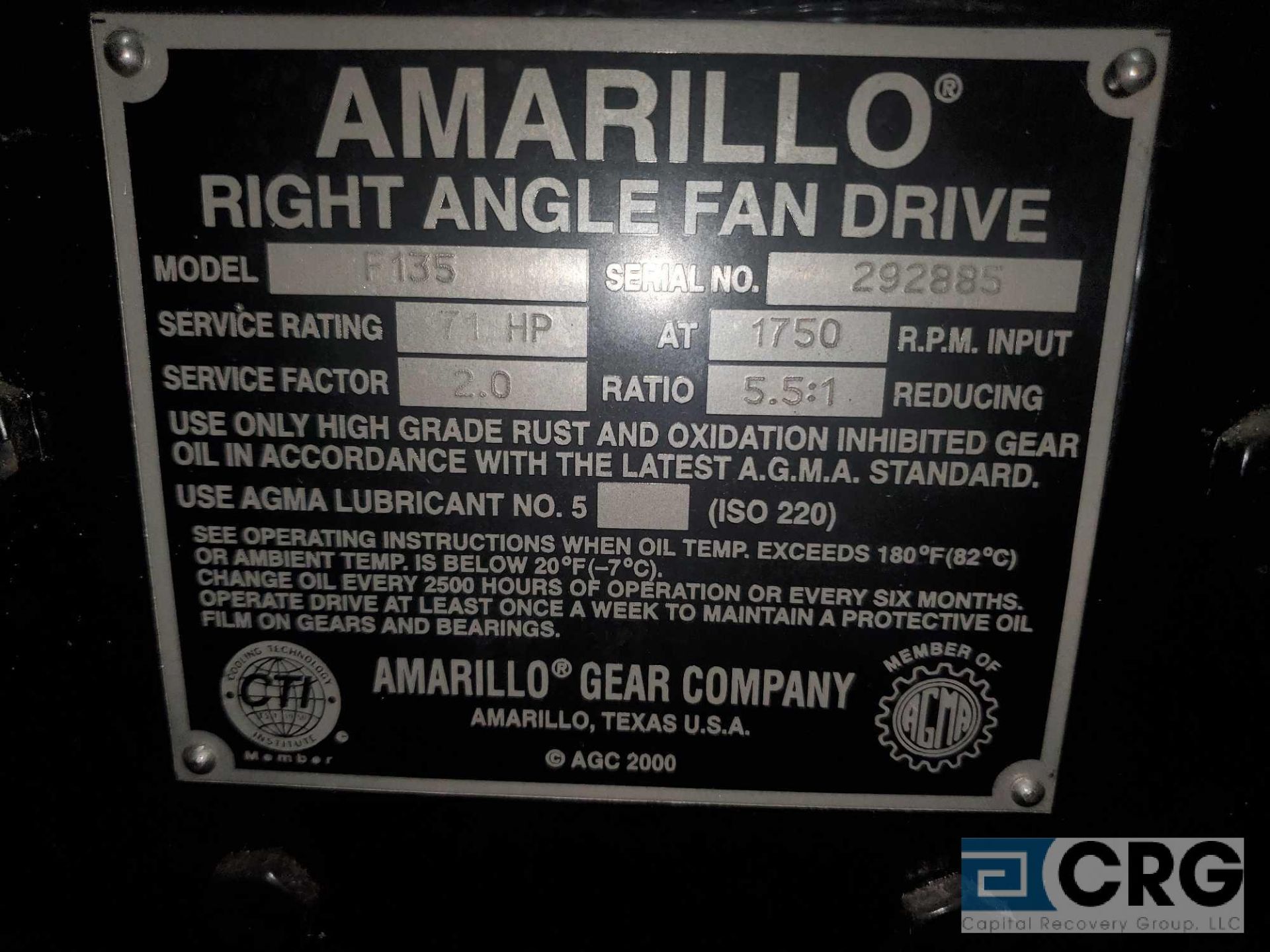 Right Angle Fan Drives - Image 3 of 4