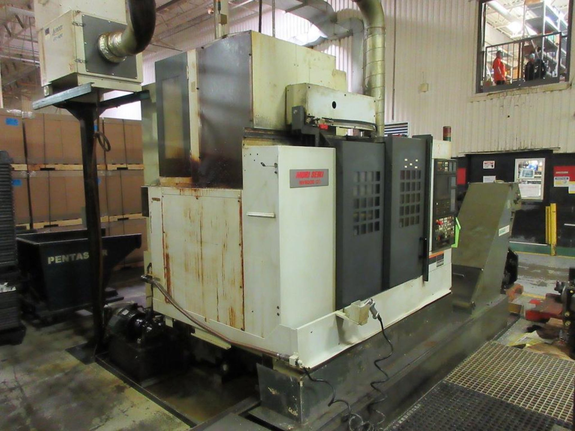 2004 MORI SEIKI CNC Vertical Machining Centers, Model NV 5000, CNC Control, Travels: X-Axis: 31. - Image 3 of 8