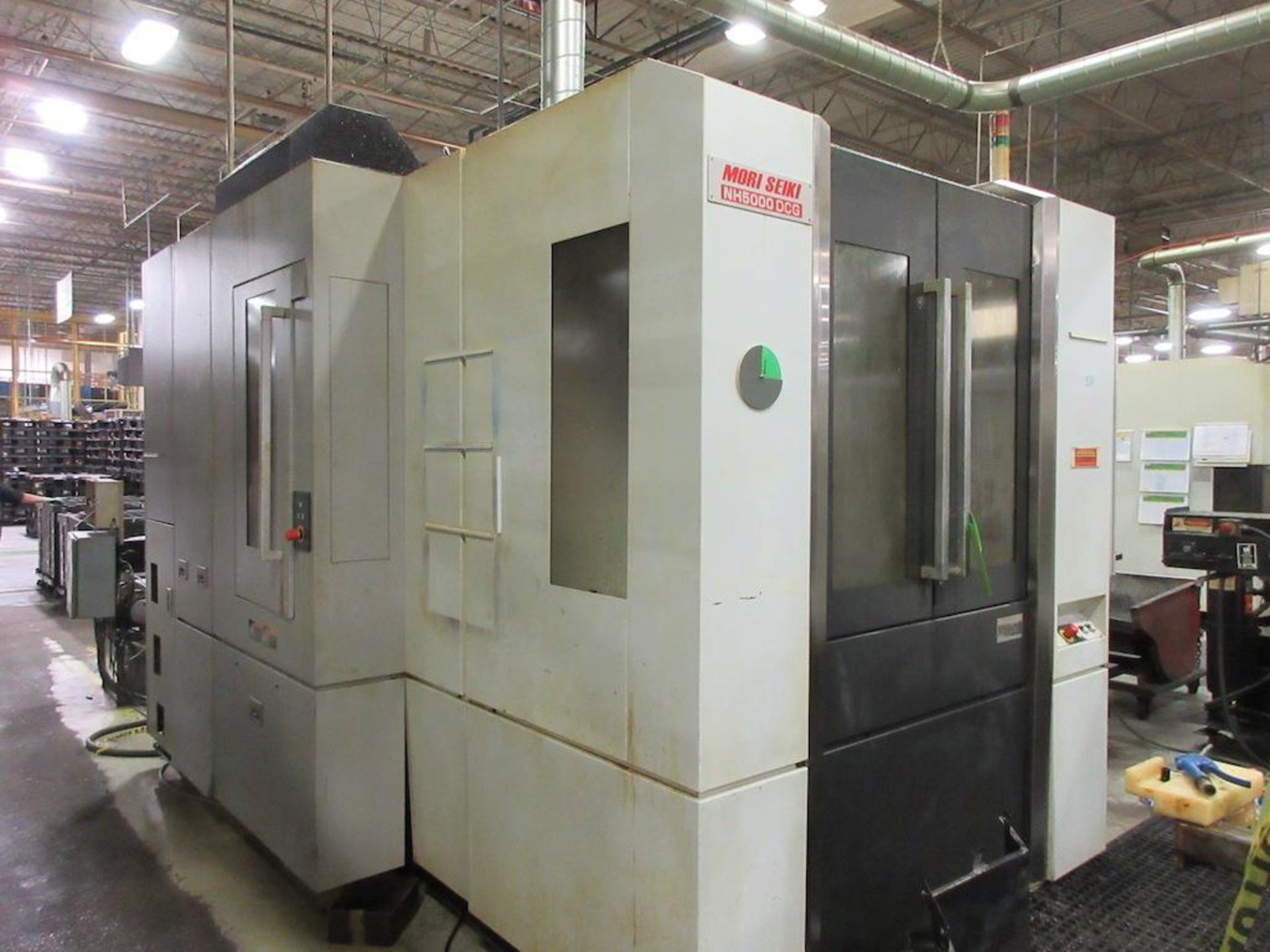 2010 MORI SEIKI CNC Horizontal Machining Centers, Model NH 5000, CNC Control, Travels: X-28.07", Y- - Image 10 of 10