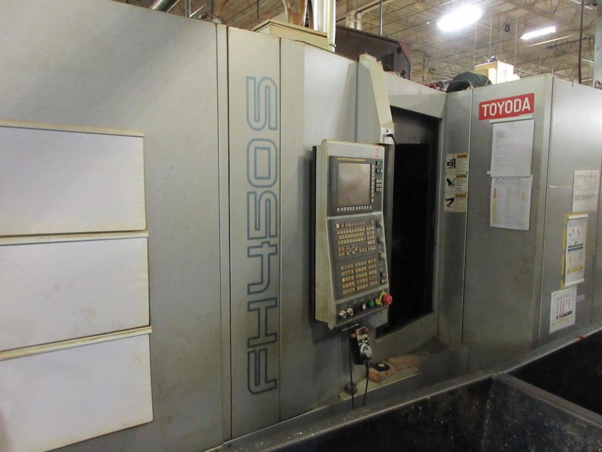 2007 TOYODA, CNC Horizontal Machining Centers, Model FH450S, Travels: X-23.62", Y-23.62", Z-23. - Image 4 of 6