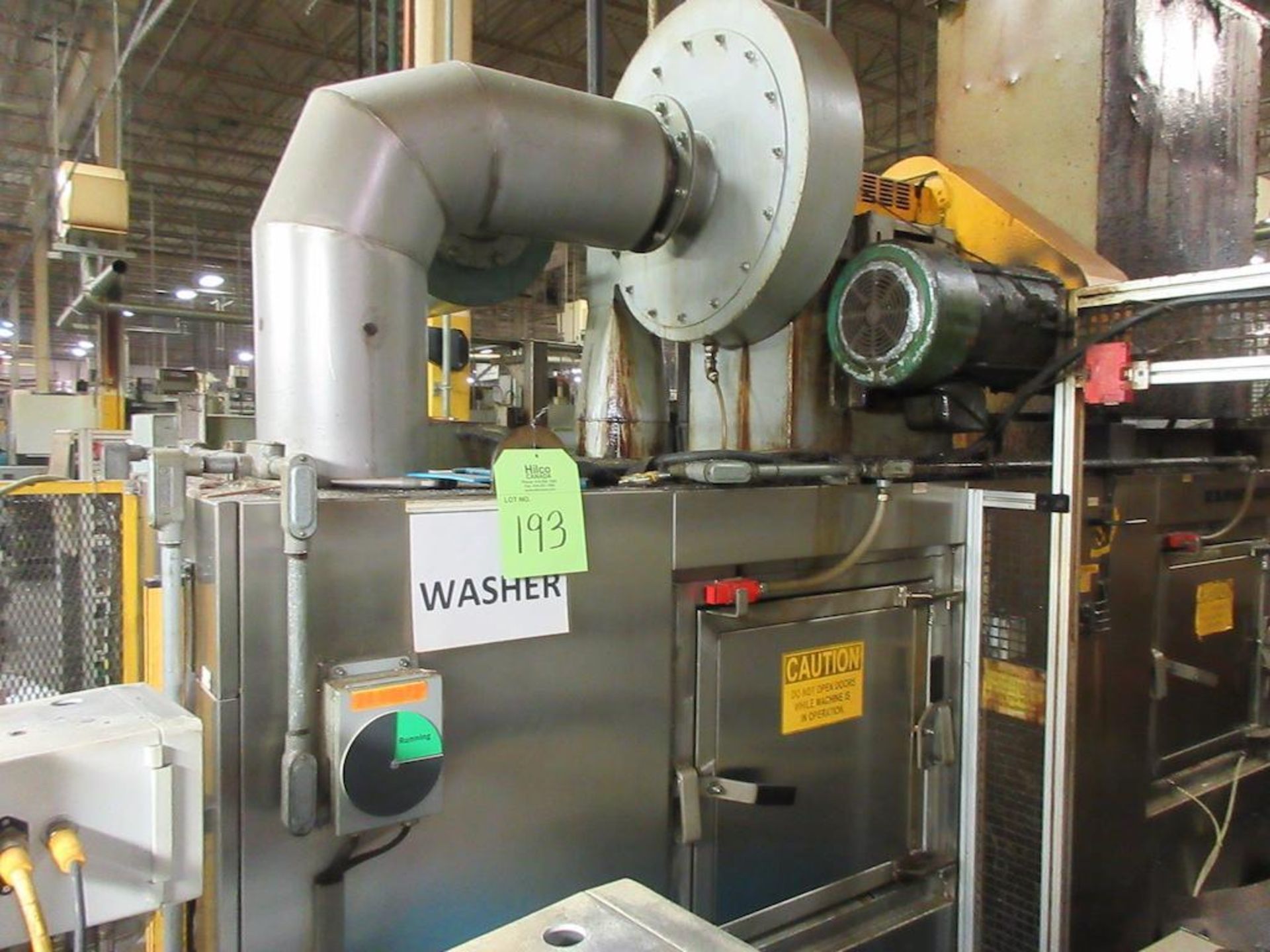 2007 RANSOHOFF Washer, Medium Pressure, Pass Through, Conveyor, sn 4828. Please Note: Exclusive - Image 12 of 12