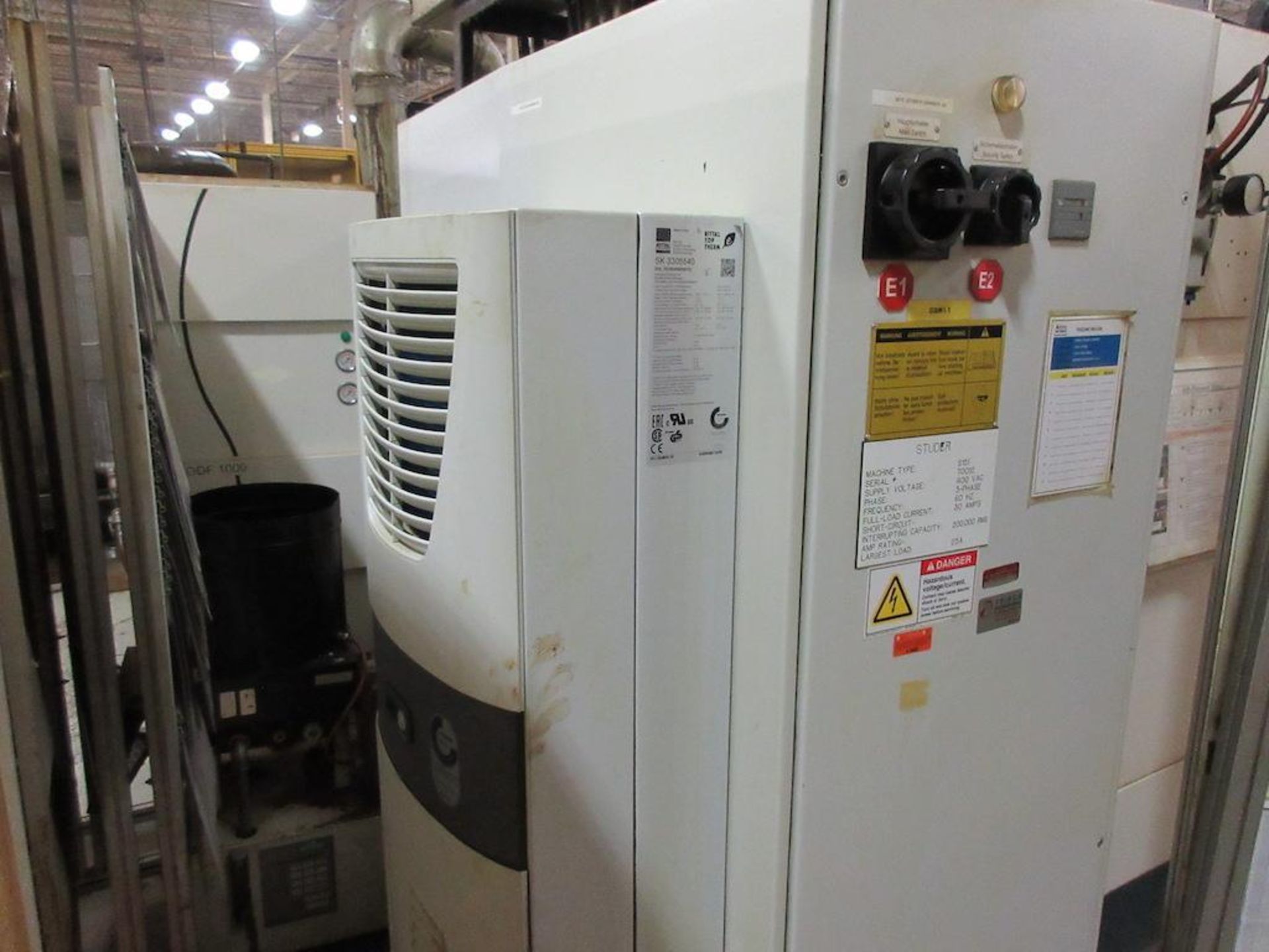 2006 STUDER, CNC Grinders, Model S151, High Frequency Drive Spindle, Swing diameter 14.17", center - Image 10 of 11