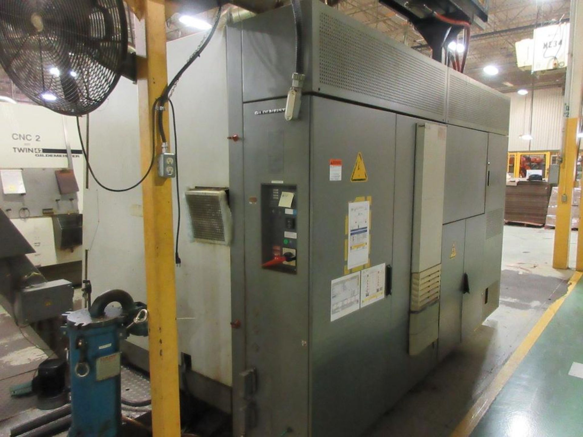 2006 DMG CNC Lathe, Model Twin 42, Twin Spindle, 4 Axis, CNC Control, B-Axis, Swing Diameter 5.7Ó, - Image 11 of 16