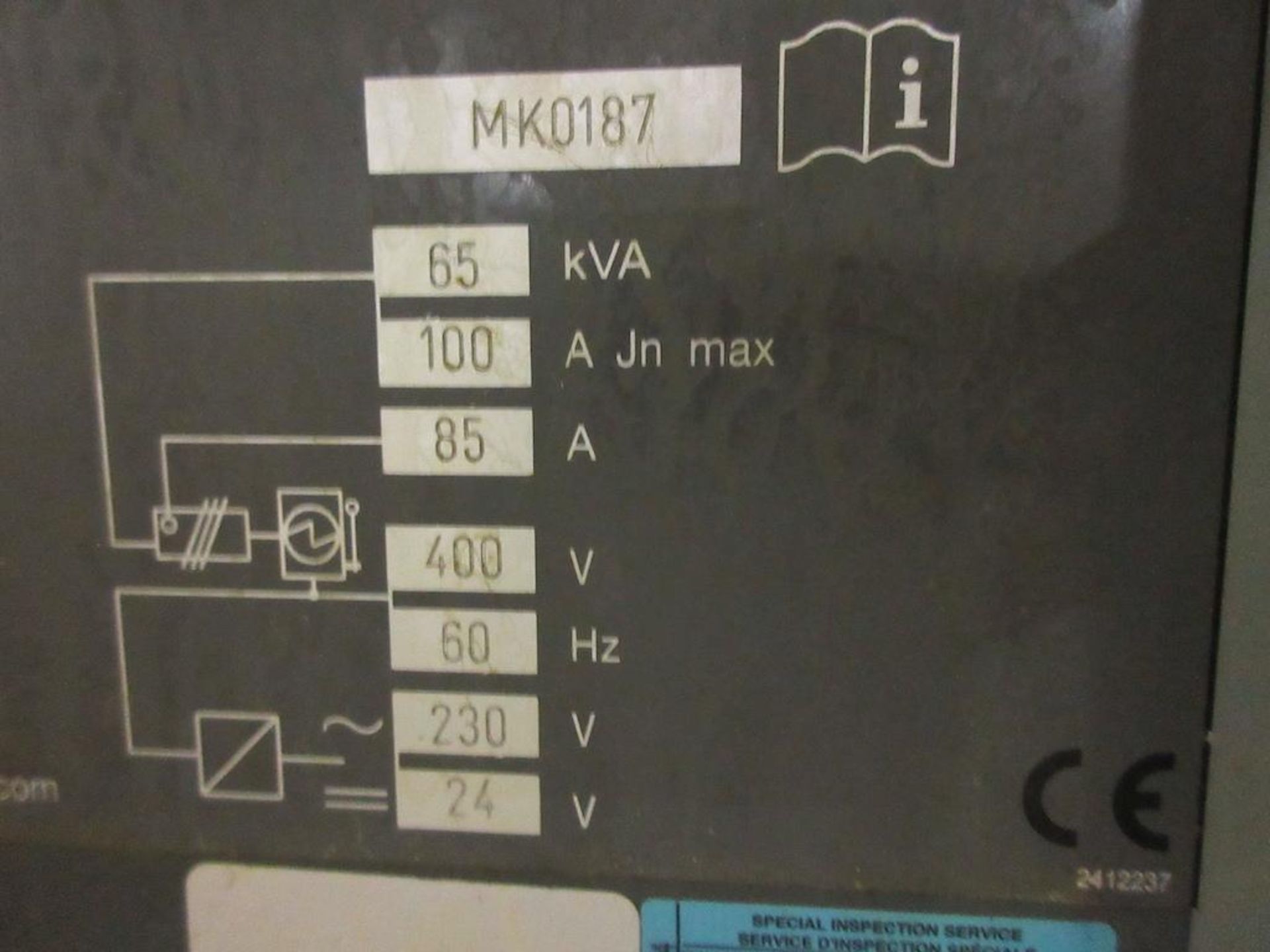 2006 DMG CNC Lathe, Model Twin 42, Twin Spindle, 4 Axis, CNC Control, B-Axis, Swing Diameter 5.7Ó, - Image 13 of 16